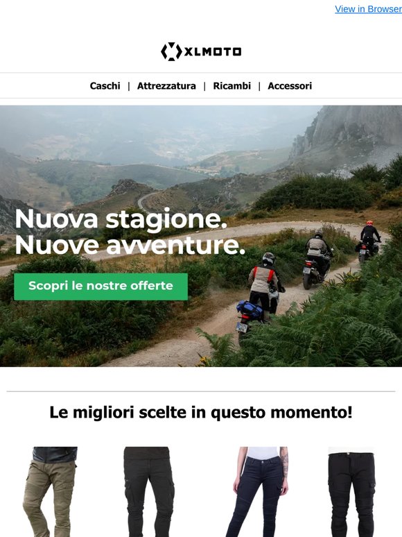 Ogni viaggio inizia con l'attrezzatura giusta