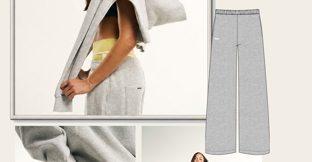 Wide Leg Joggers Solfleece®