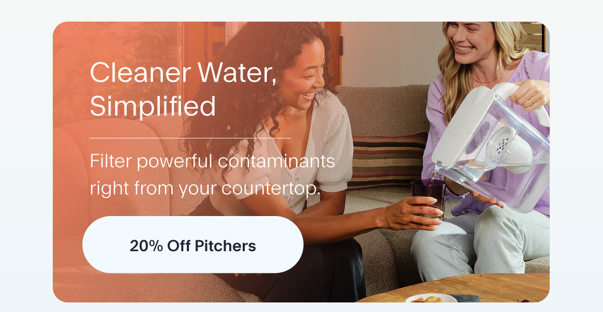 20% Off Pitchers