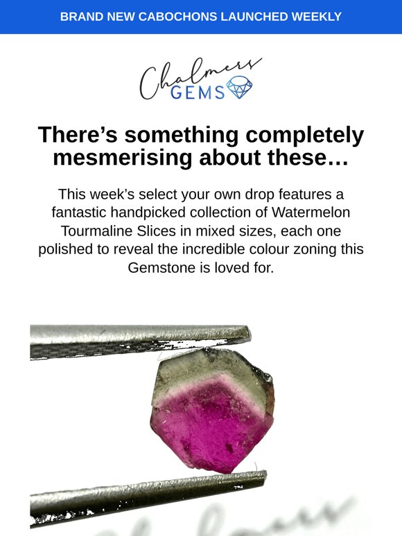 🍉 Just Dropped: Handpicked Watermelon Tourmaline 🤩