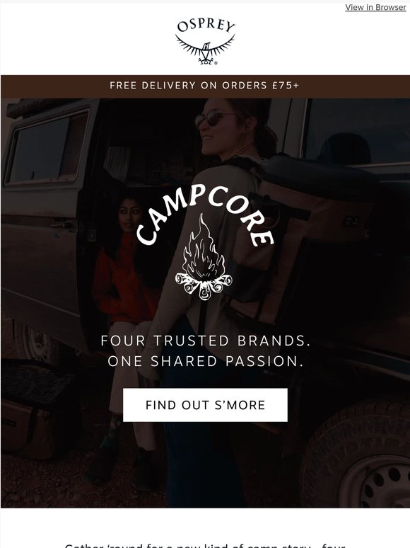 Campcore: coming soon to outfit your campsite 🏕️🔥