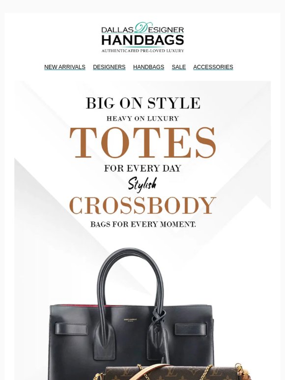 Crossbody Classics & Luxe Totes Just Dropped