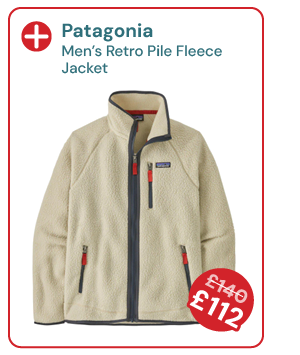 Patagonia Men's Retro Pile Fleece Jacket - Neutral / Navy. Reduced from £140 to £112. 