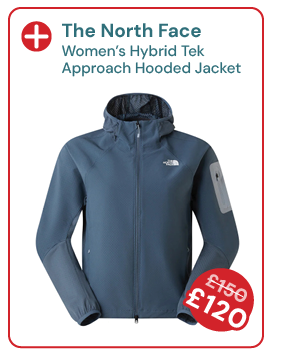 The North Face Women's Hybrid Tek Approach Hooded Jacket - Grey. Reduced from £150 to £120. 