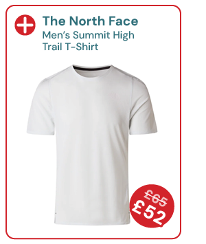 The North Face Men's Summit High Trail T-Shirt - Grey. Reduced from £65 to £52