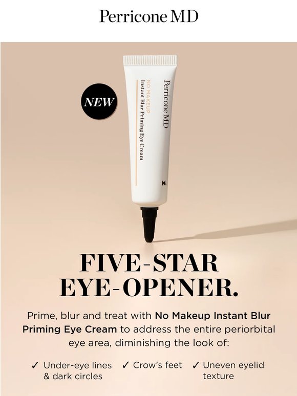 Our latest five star eye opener..