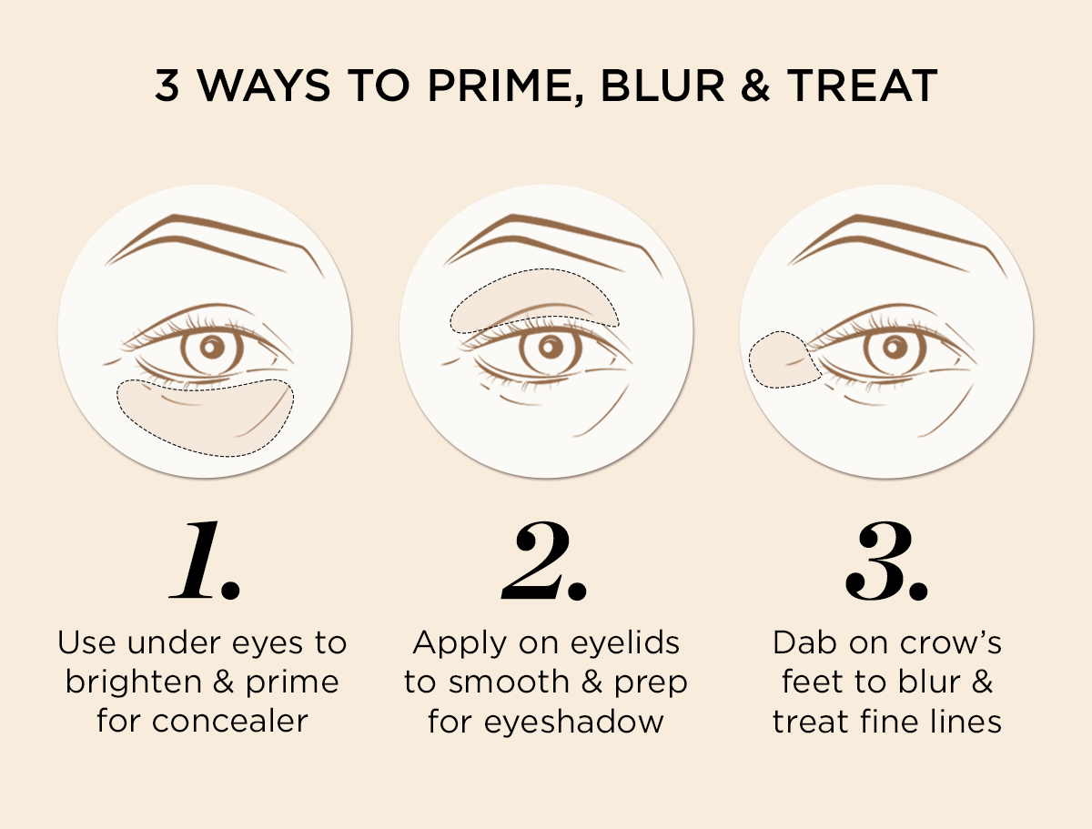 three ways to prime blur and treat