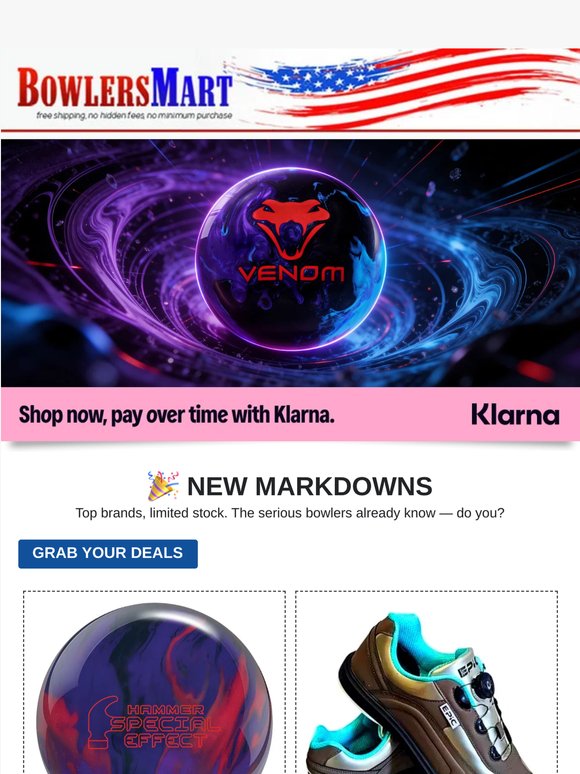 Why Pay More? 💰 Smart Bowlers Shop BowlersMart's Summer Markdowns