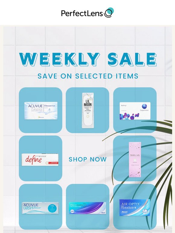 PerfectLens Weekly Special Contact Lenses👏