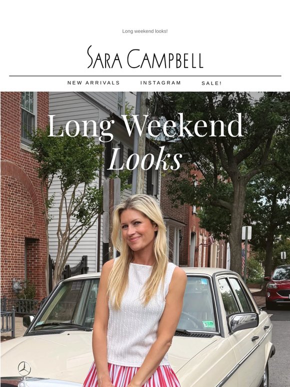 Long Weekend Looks