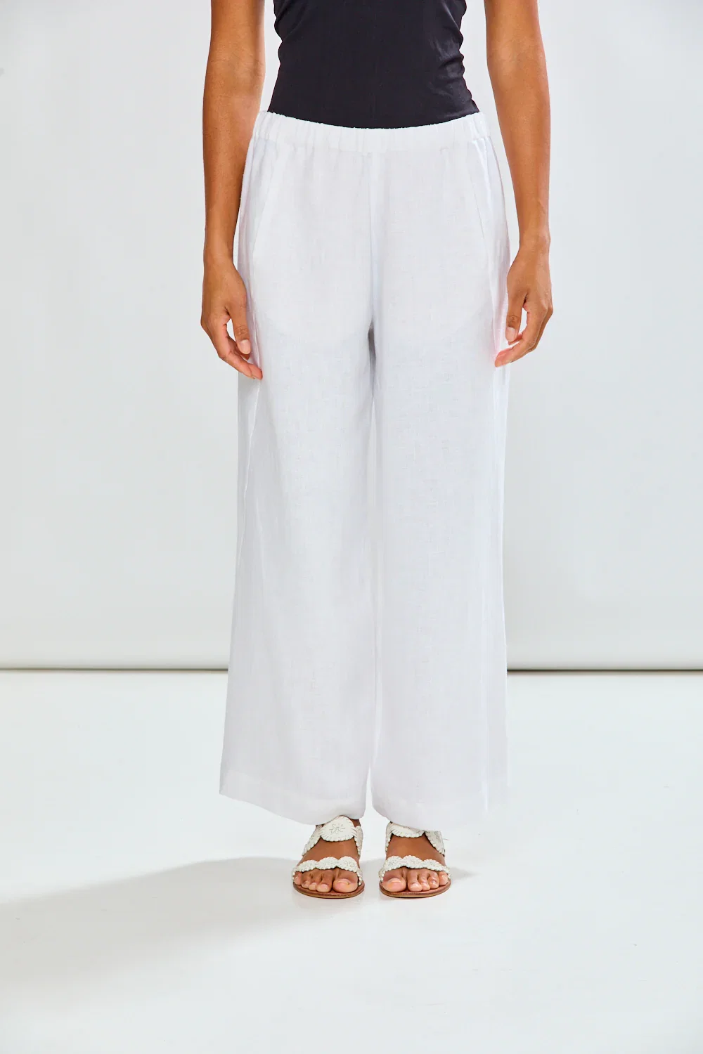 Image of The Alessandra Pant in White