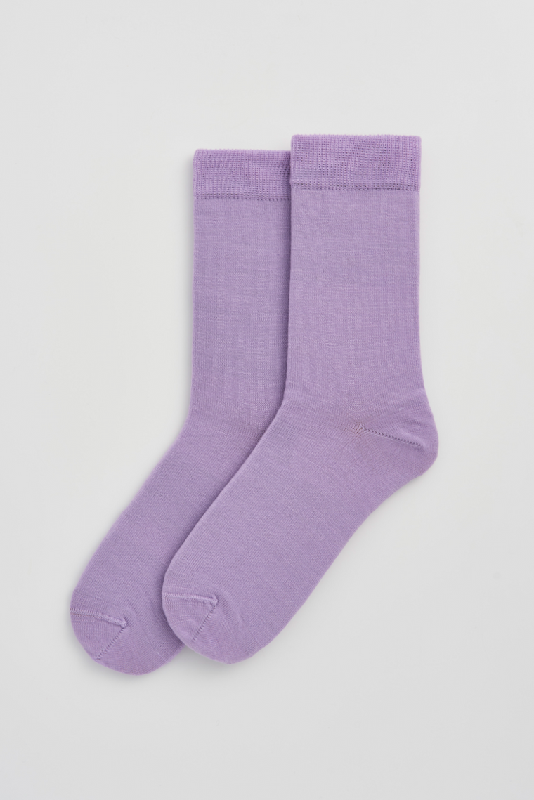 Parma Violet Merino Socks