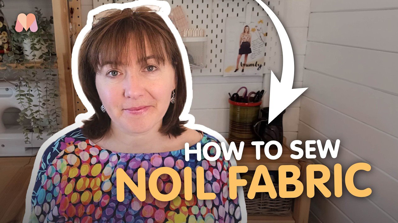 How to sew with noil