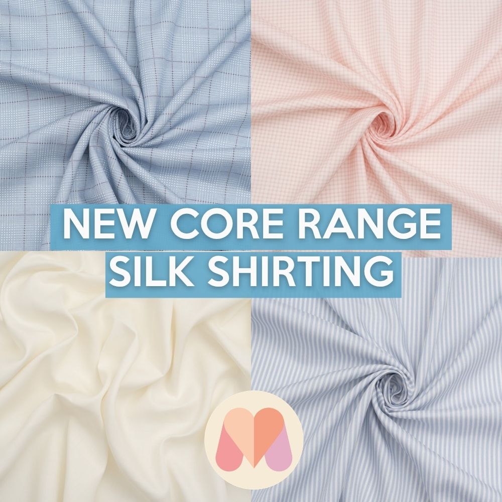New Core Range Silk Shirting