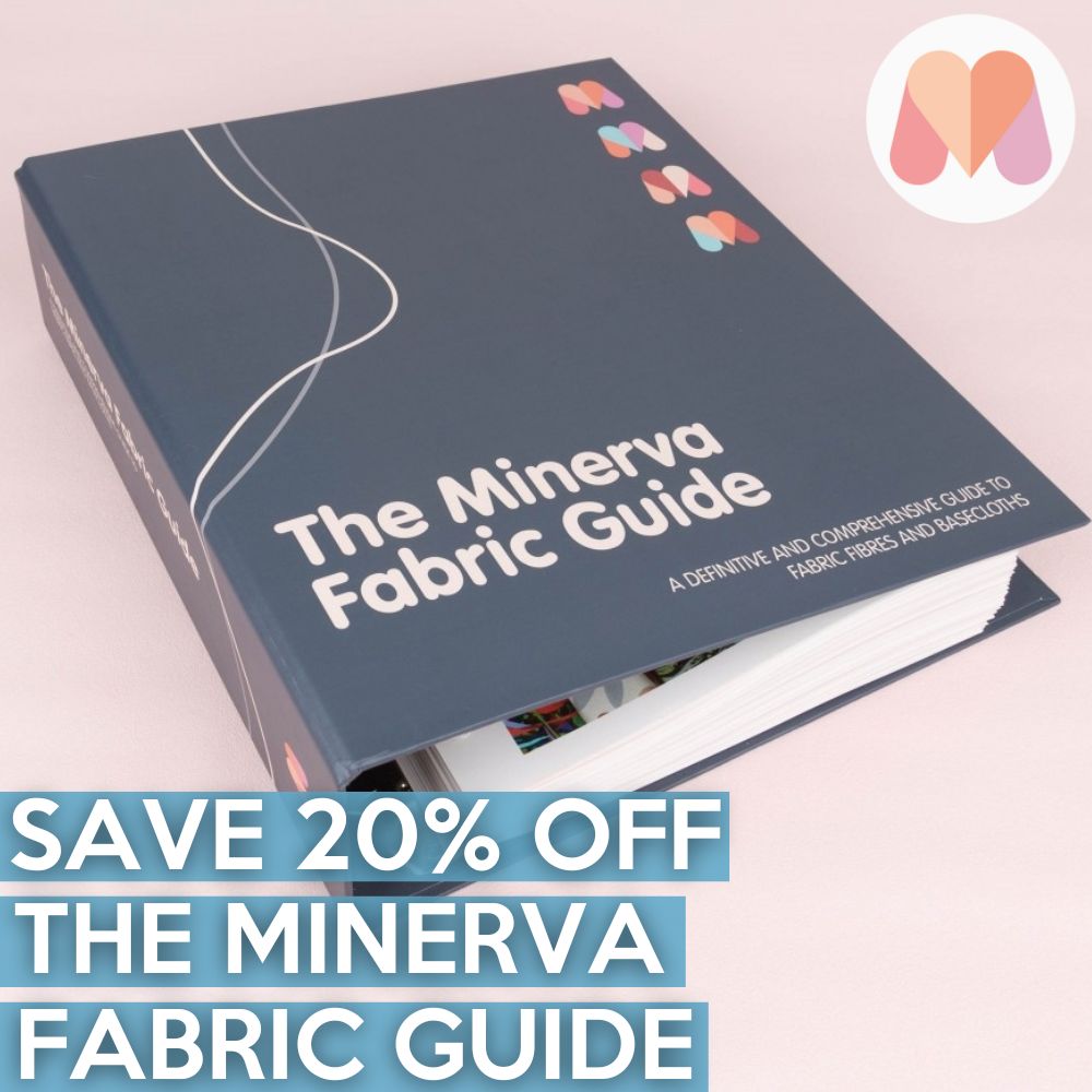 Minerva Fabric Guide - The Definitive Guide to Fabrics & Fibres - Includes 70 Swatches