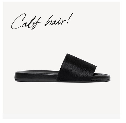 The Elba - Black Calf Hair