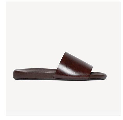 The Elba - Chocolate Shiny Calf
