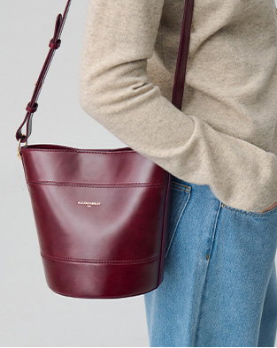 Sac seau Solveig cuir