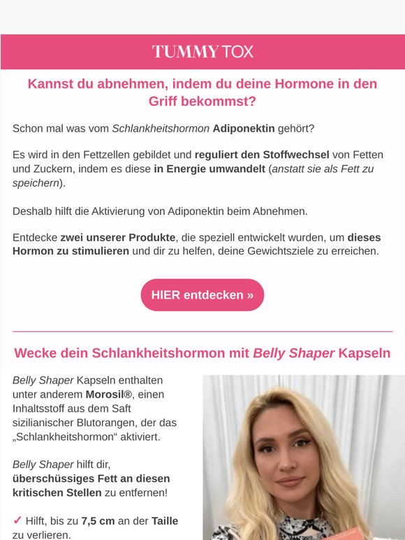 Ein Hormon, das schlank macht? 😳
