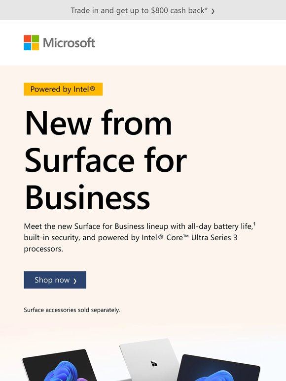 Introducing new Surface for Business | Intel