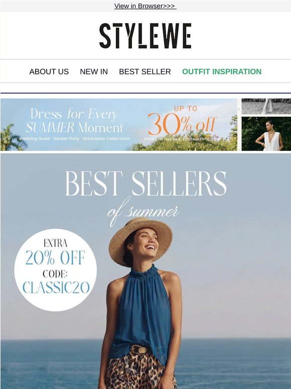🔥 20% Off – What Everyone's Packing for Summer