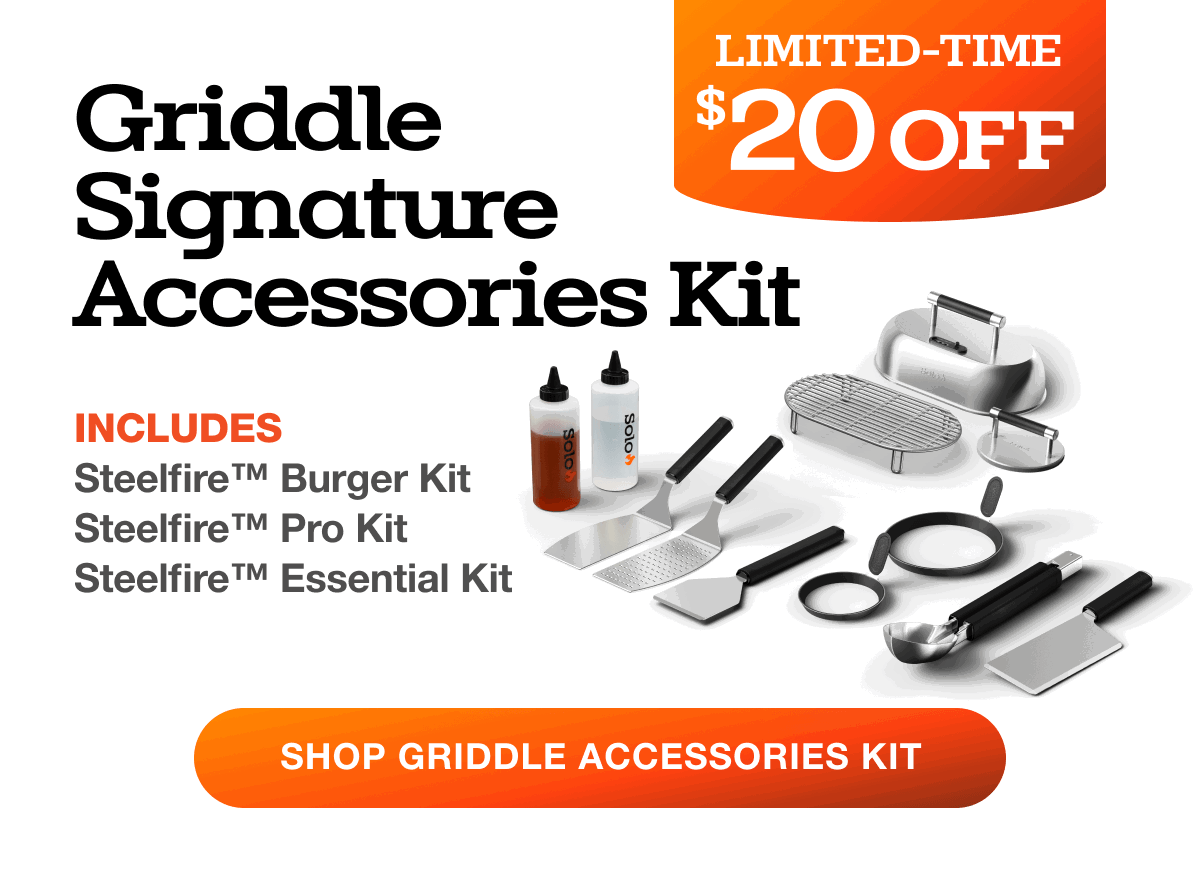 Signature Steelfire Griddle Accessories Collection