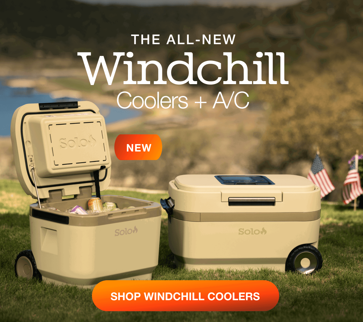 Windchill 30 Cooler + Mobile A/C