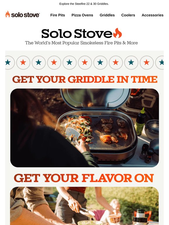 Get your Griddle by Memorial Day 🍔🥓