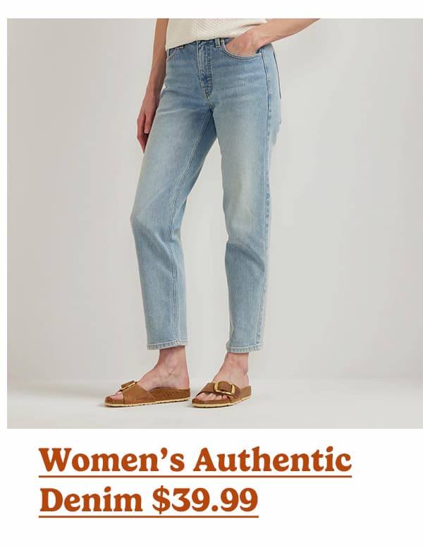 Women's Authentic Denim