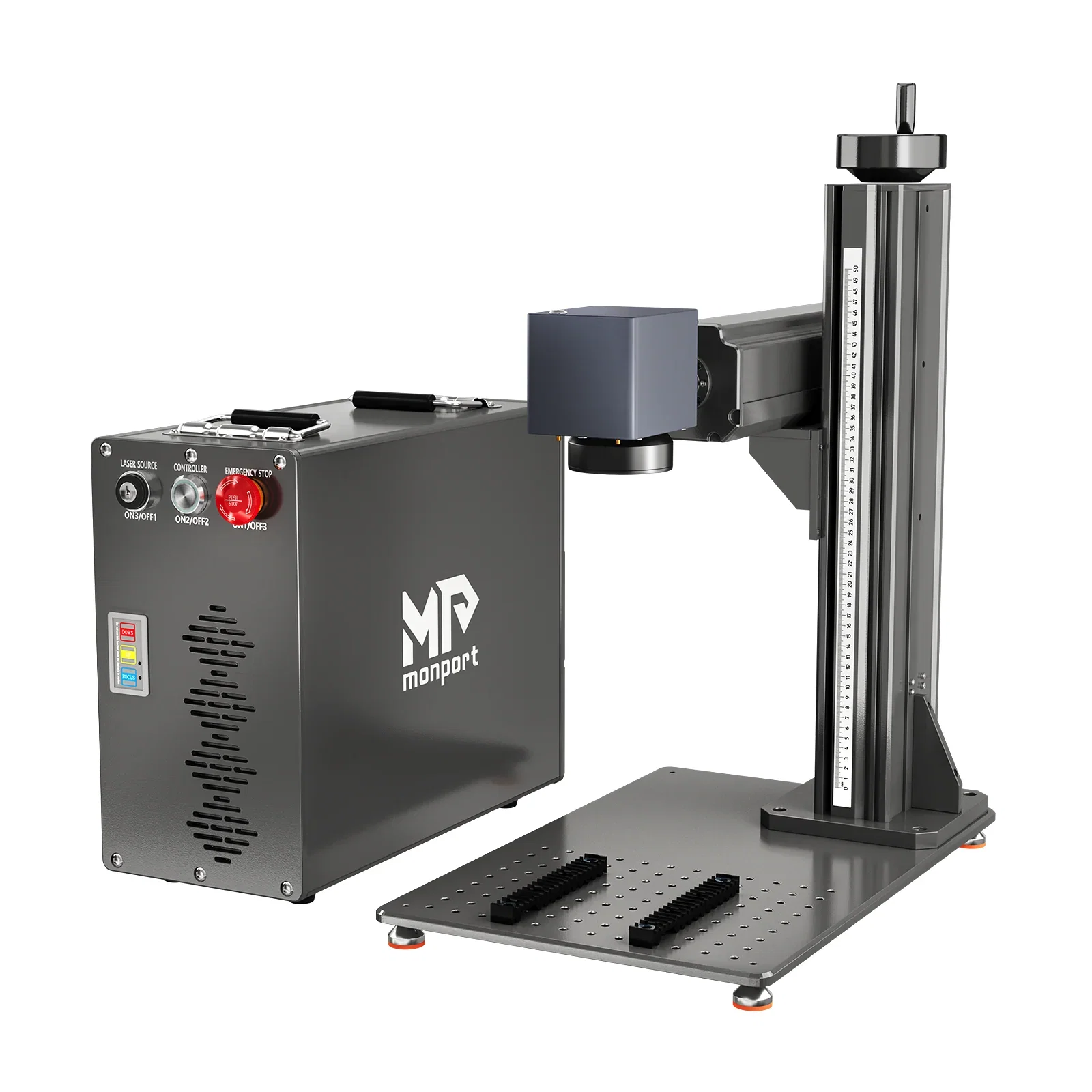 Image of Monport GT 100W Split MOPA Fiber Laser Engraver & Color Marking Machine With AutoFocus