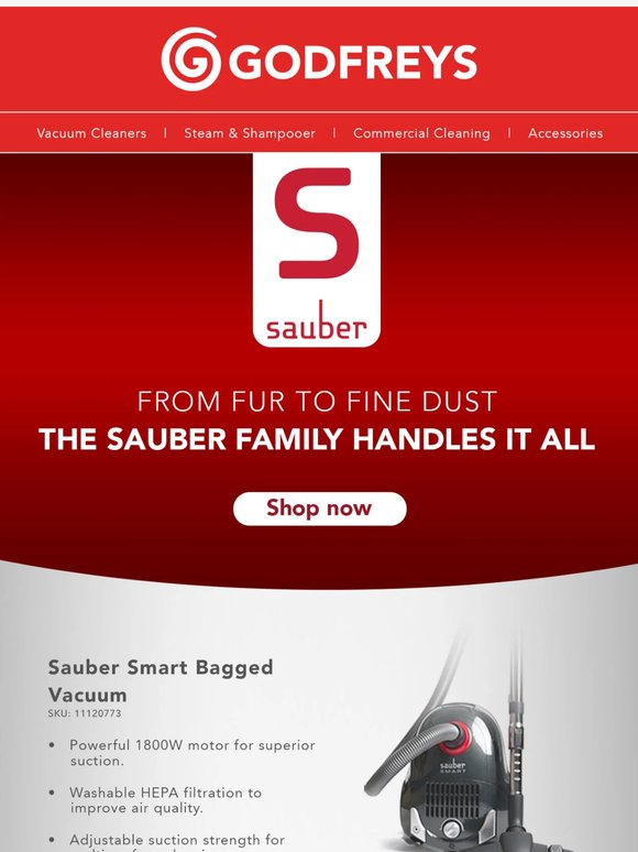 From Fur to Fine Dust — The Sauber Family Handles It All