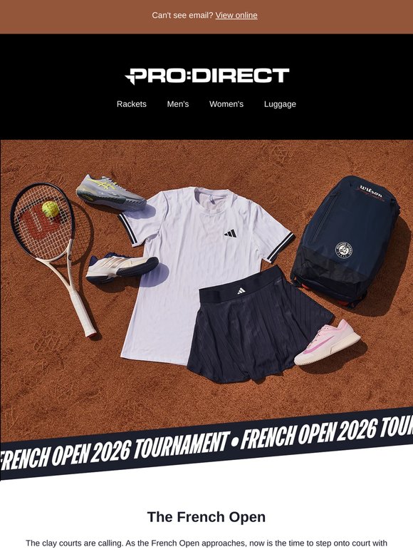 The French Open Is Coming...