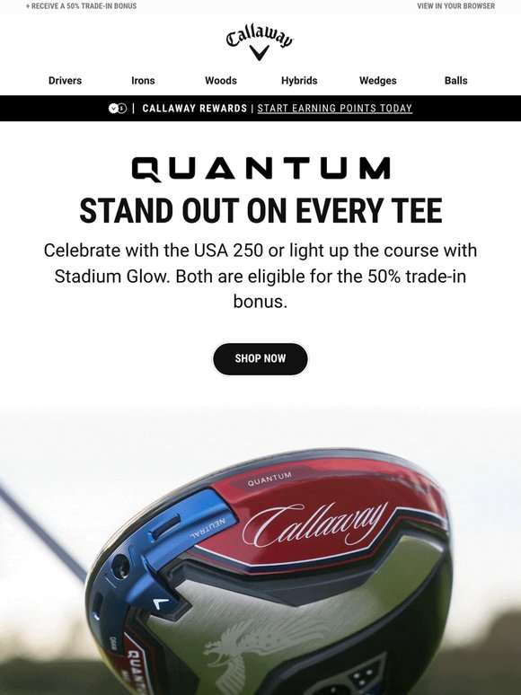 Stand Out On Every Tee With Limited-Edition Drivers