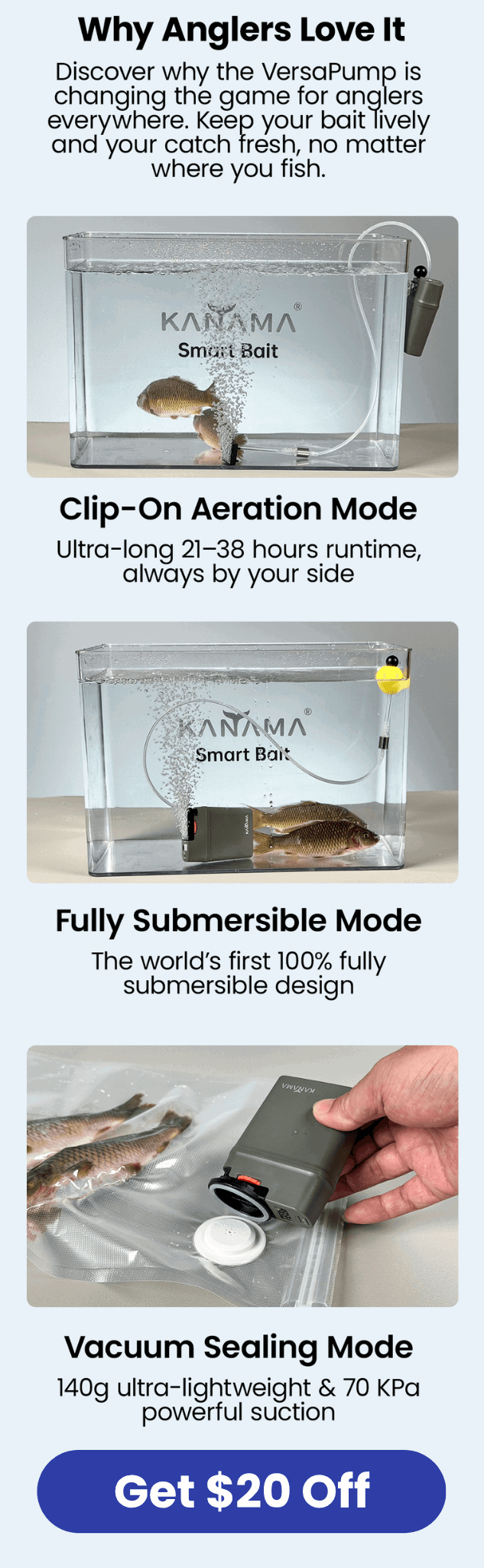 Verstitle 2-in-1 Pump