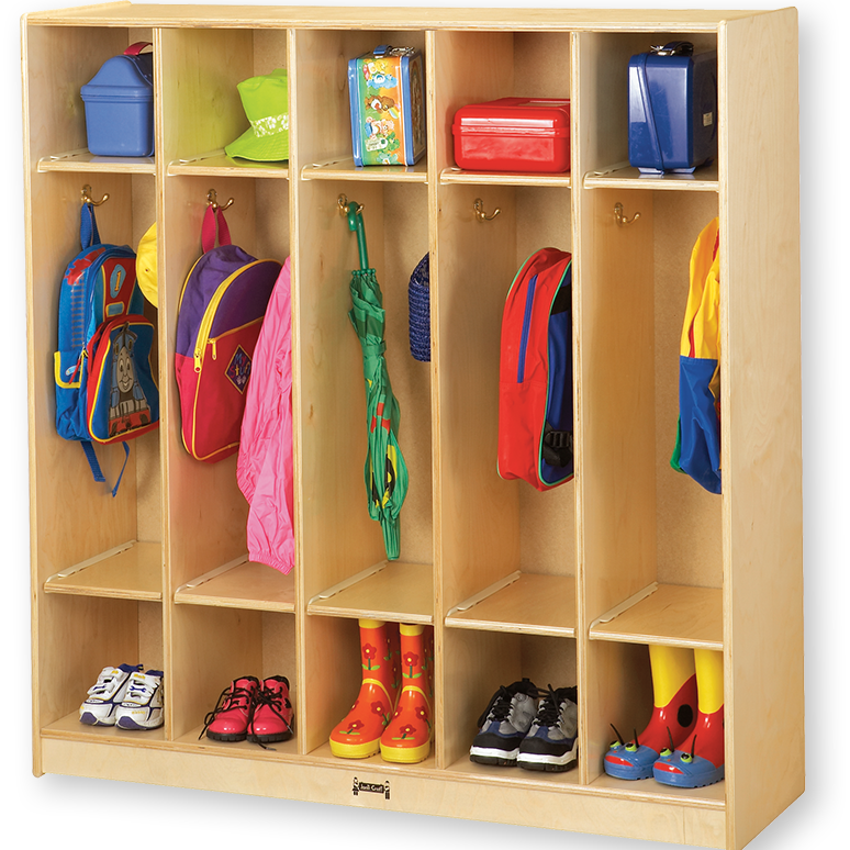 5-Section Locker