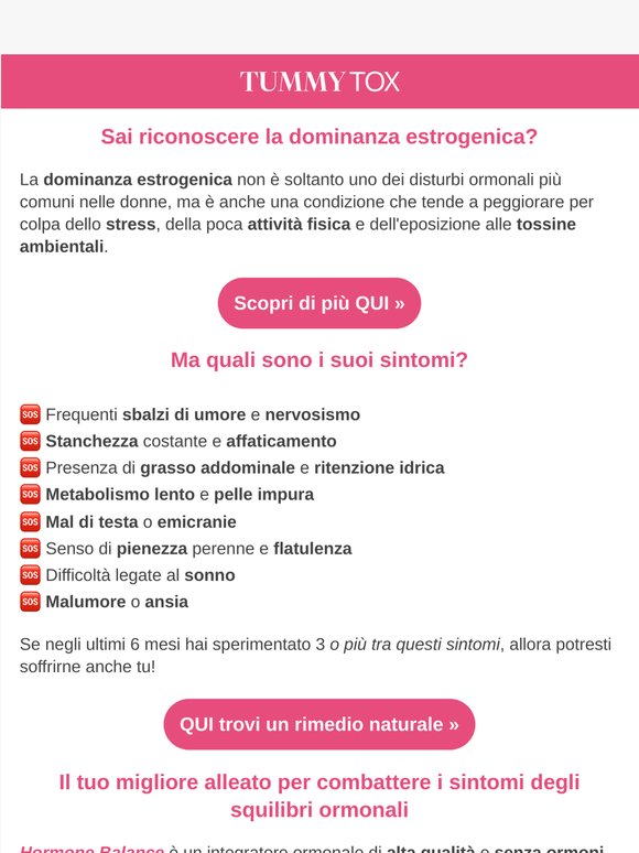 Il problema ormonale n. 1...