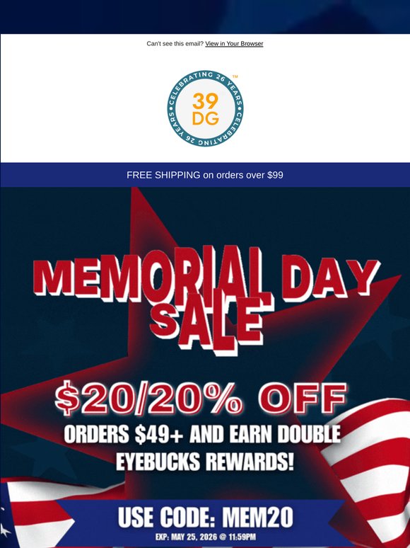 ‼️ Hi —, Memorial Day Starts Now‼️🇺🇸