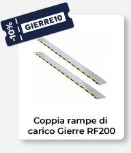 Gierre RF200 - Coppia rampe di carico fisse