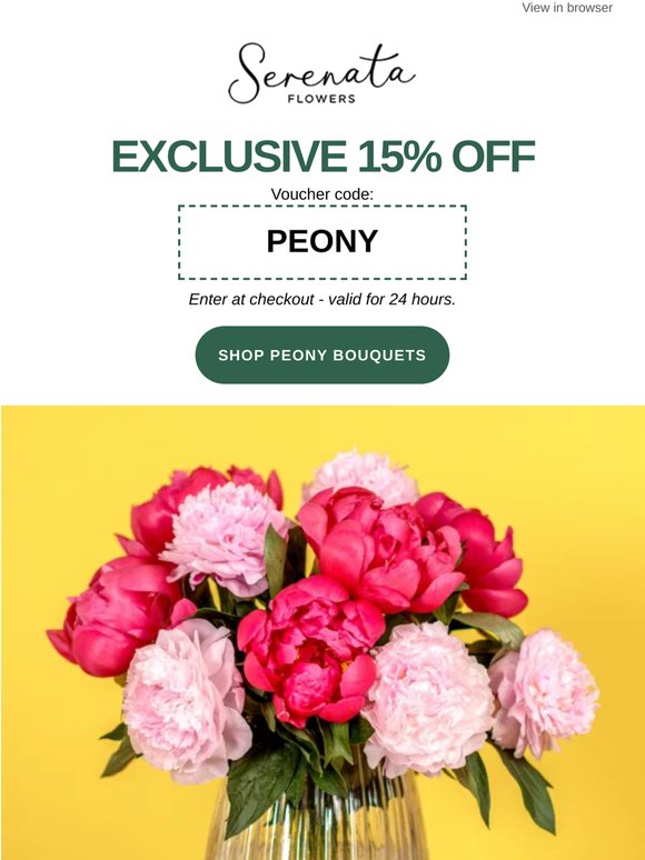 Peony season has arrived 🌸