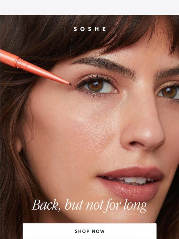 She's back. Lovesick is restocked.