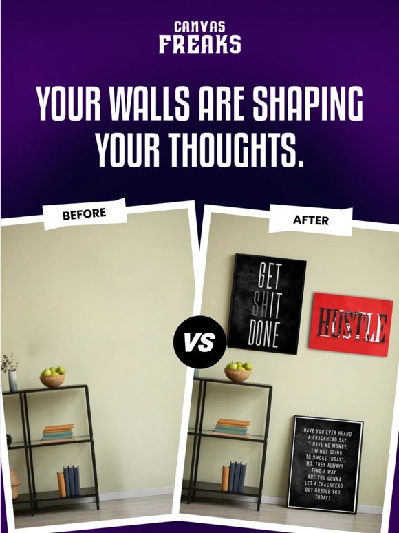 Stuck in a rut? Try revamping your space.