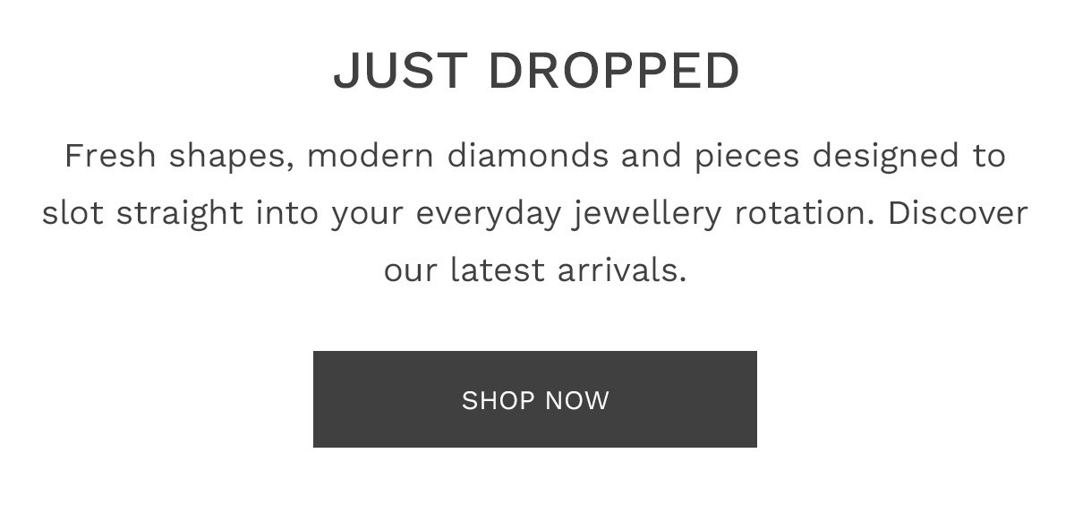 Just dropped SHOP NOW