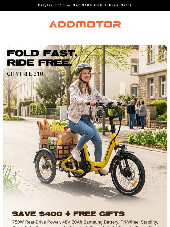 Save up to $1300—Top‑Rated E‑Trikes for Summer Adventures