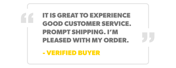 Customer review