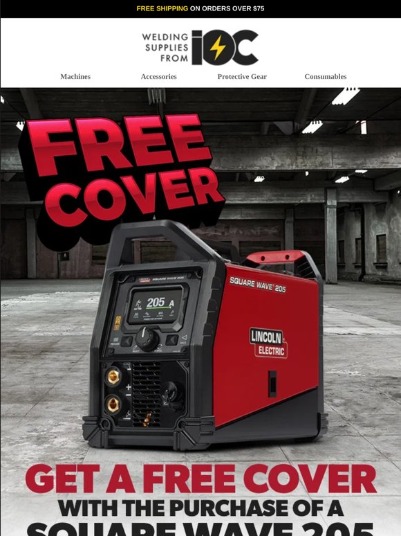 We're Throwing in a FREE Cover with the Lincoln Square Wave 205!