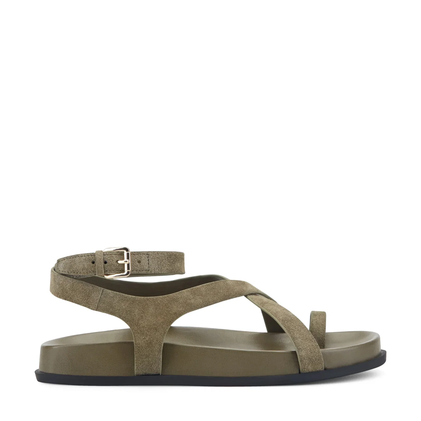 Image of Bevy Footbed Leather Sandal