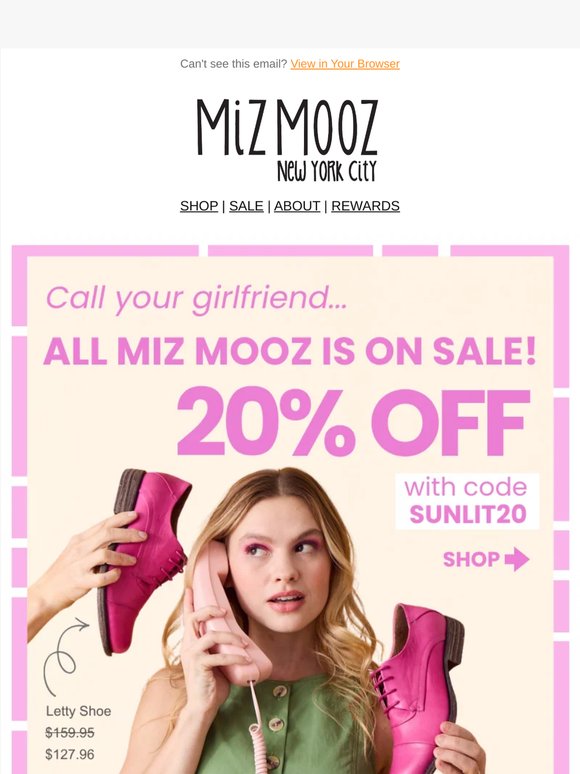 Tell Your Friends 👯‍♀️ 20% Off For Everyone!
