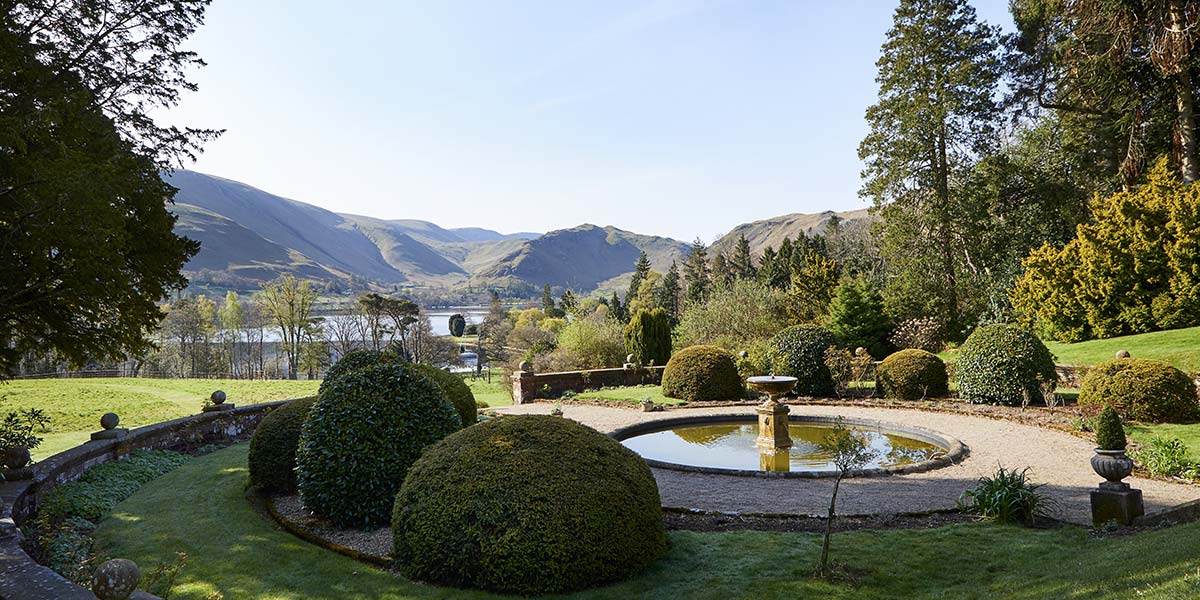 Leeming House gardens