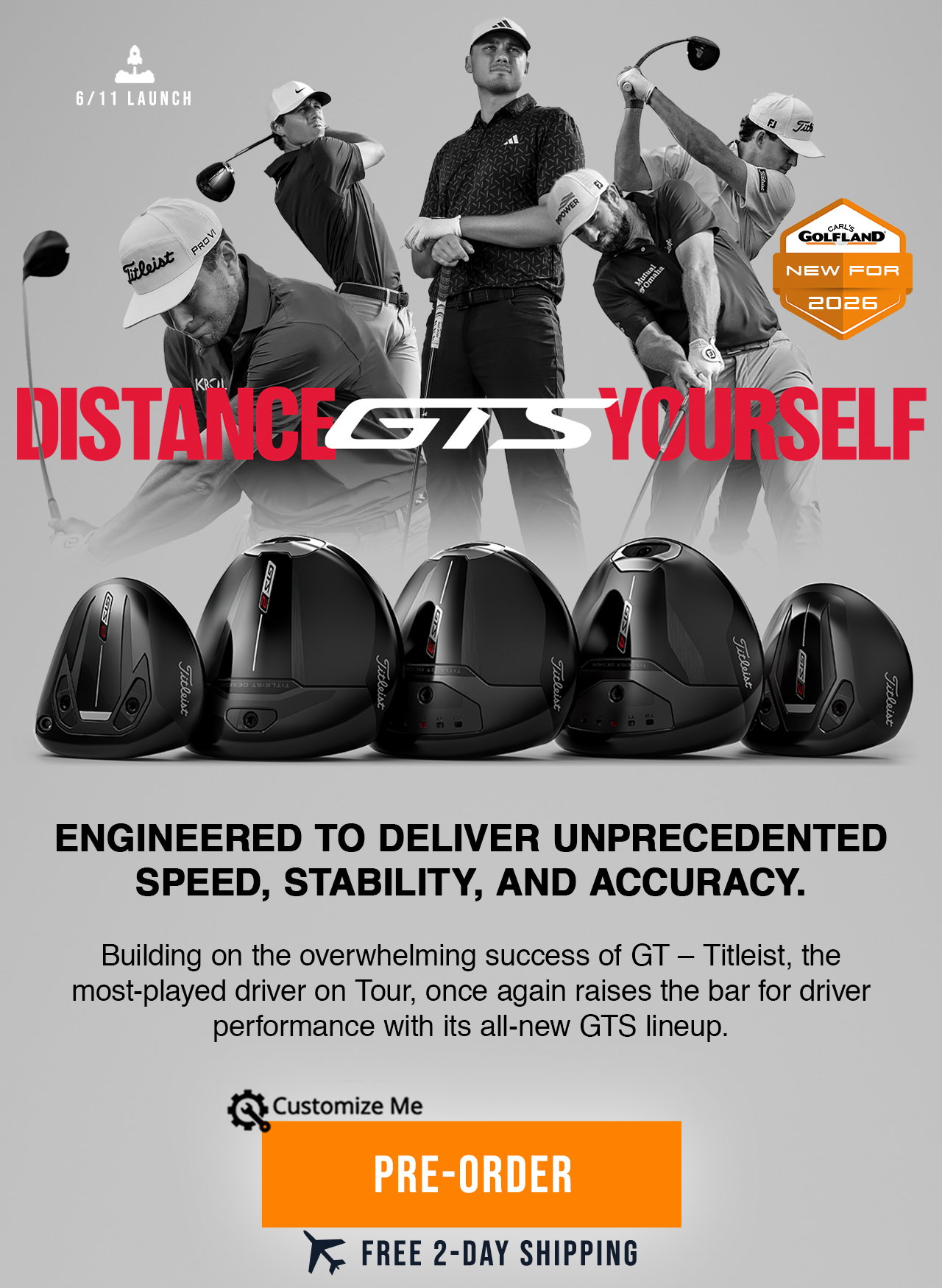 Titleist GTS | Distance Yourself
