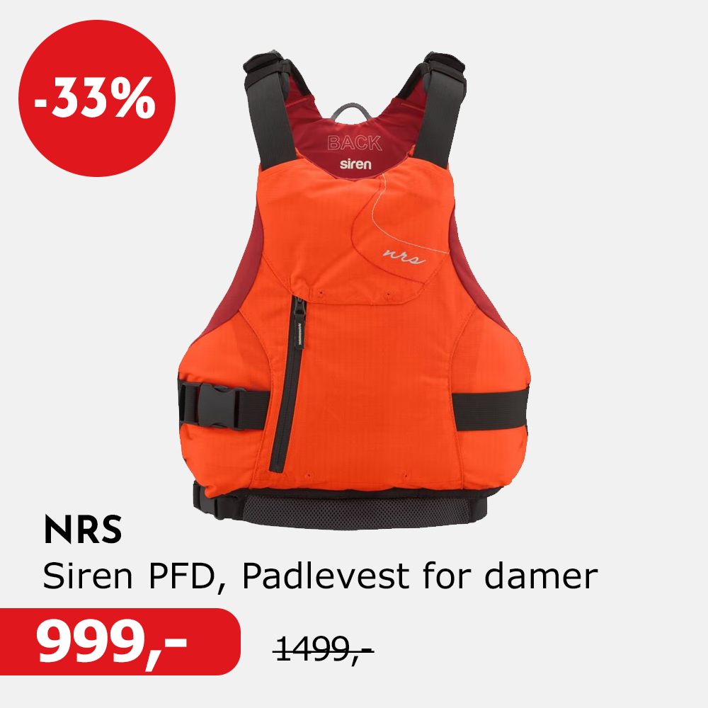 NRS Siren PFD padlevest for kvinner